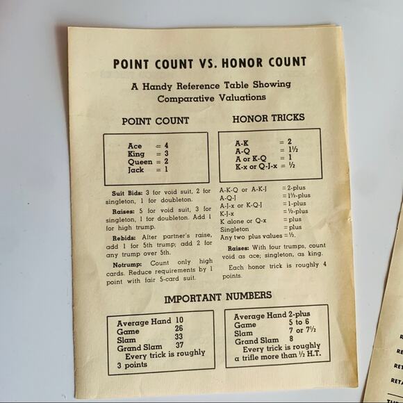 1951 Goren Autobridge Play Yourself  Bridge Playing Board - Picture 6 of 14